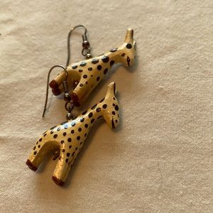 Giraffe earrings